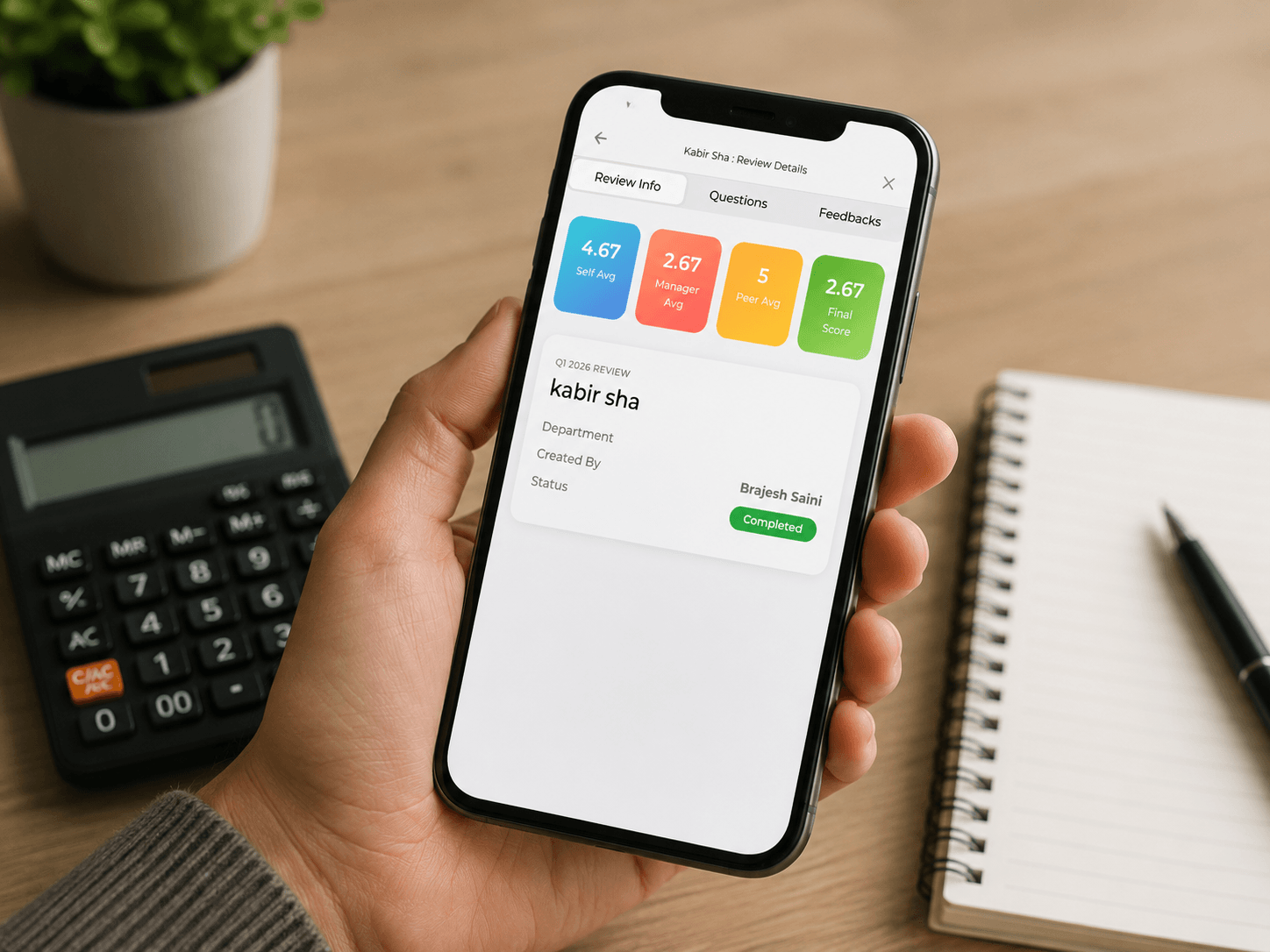 360° Reviews that improve employee performance.